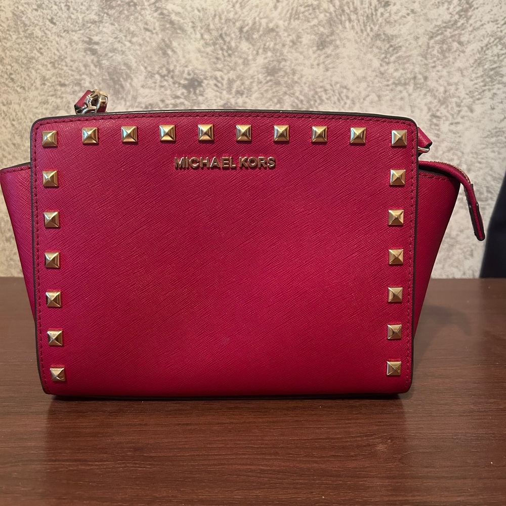Michael Kors red purse